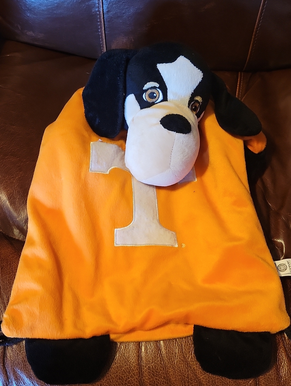 Tennesee Orange VOLS mascot Backpack with Applique 'T' - Soft Pet Comfort